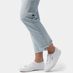 Fashion & Street*Superga Women's , Cotu Classic Sneaker White-Pale Gold