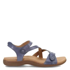 Footbed Sandals*Taos Women's , Big Time Sandal Dark Blue
