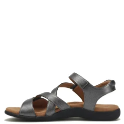Footbed Sandals*Taos Women's , Big Time Sandal Pewter