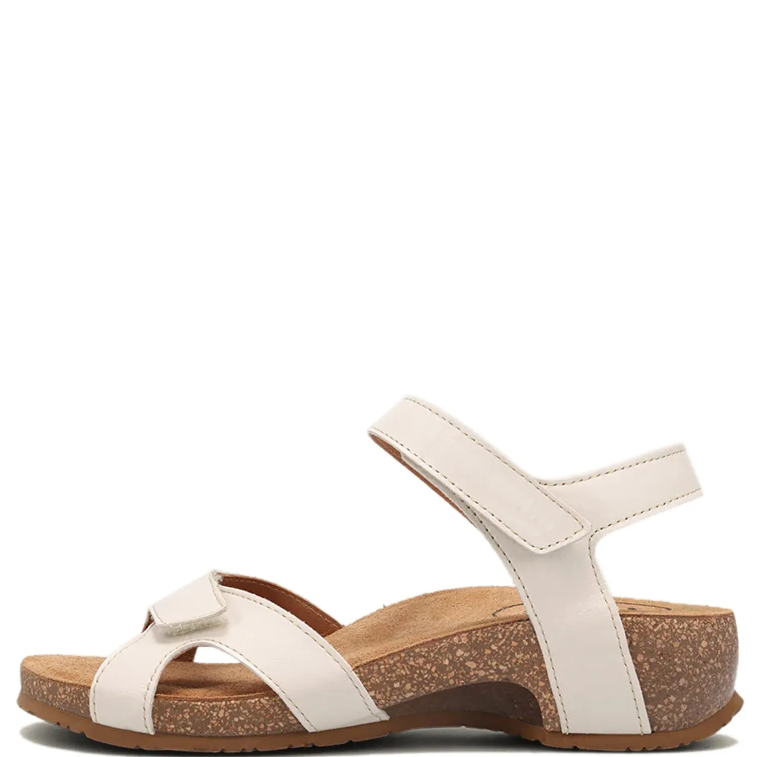 Wedges*Taos Women's , Locke Sandal Off White