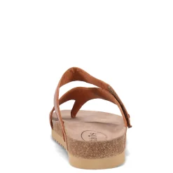 Footbed Sandals*Taos Women's , Lola Sandal Cognac