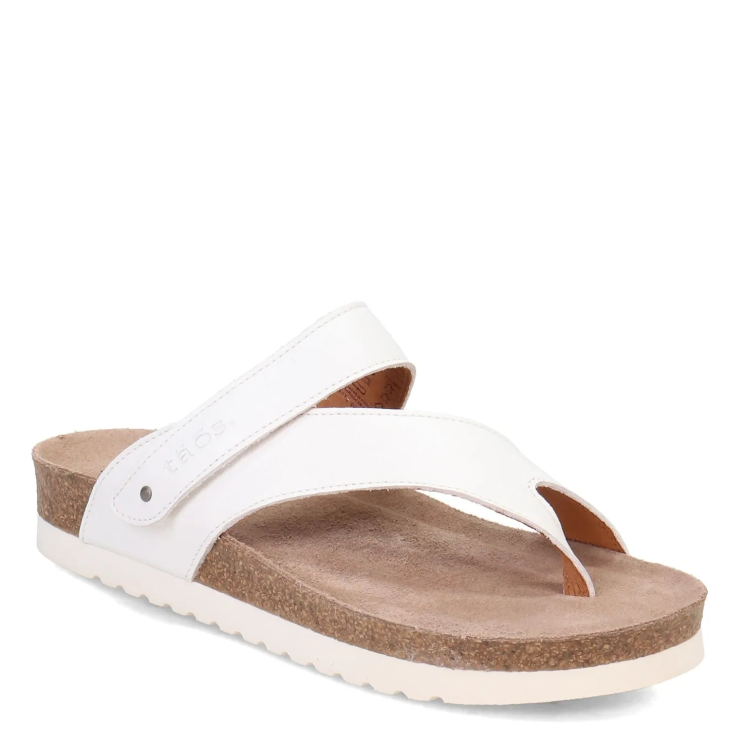 Footbed Sandals*Taos Women's , Lola Sandal White