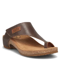 Wedges*Taos Women's , Loop Sandal Mocha