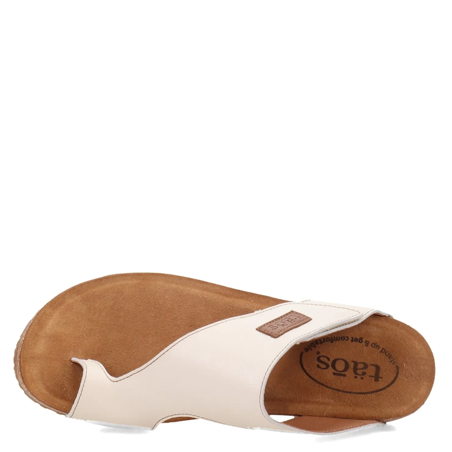 Heeled Sandals*Taos Women's , Loop Sandal Off White