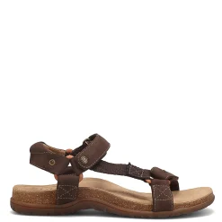 Footbed Sandals*Taos Women's , Mixer Sandal Esperesso Nubuck