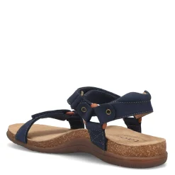 Footbed Sandals*Taos Women's , Mixer Sandal Navy Nubuck