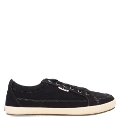 Fashion & Street*Taos Women's , Moc Star 2 Sneaker Black Distressed