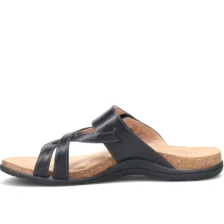 Footbed Sandals*Taos Women's , Perfect Sandal Black