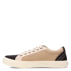 Walking*Taos Women's , Plim Soul Sneaker Black/Tan Multi