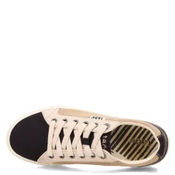Walking*Taos Women's , Plim Soul Sneaker Black/Tan Multi