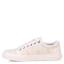 Fashion & Street*Taos Women's , Plim Soul Sneaker Geo Print White Multi