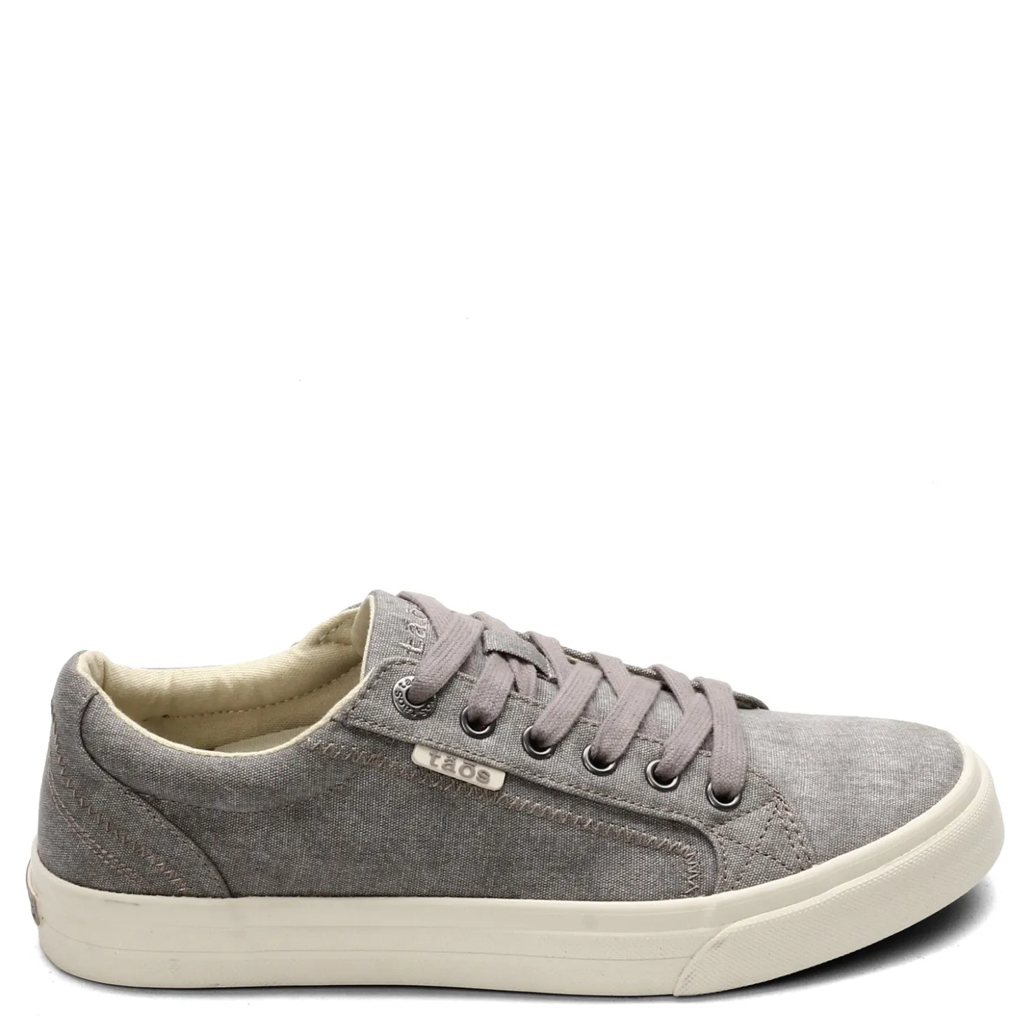 Walking*Taos Women's , Plim Soul Sneaker Grey Wash Canvas