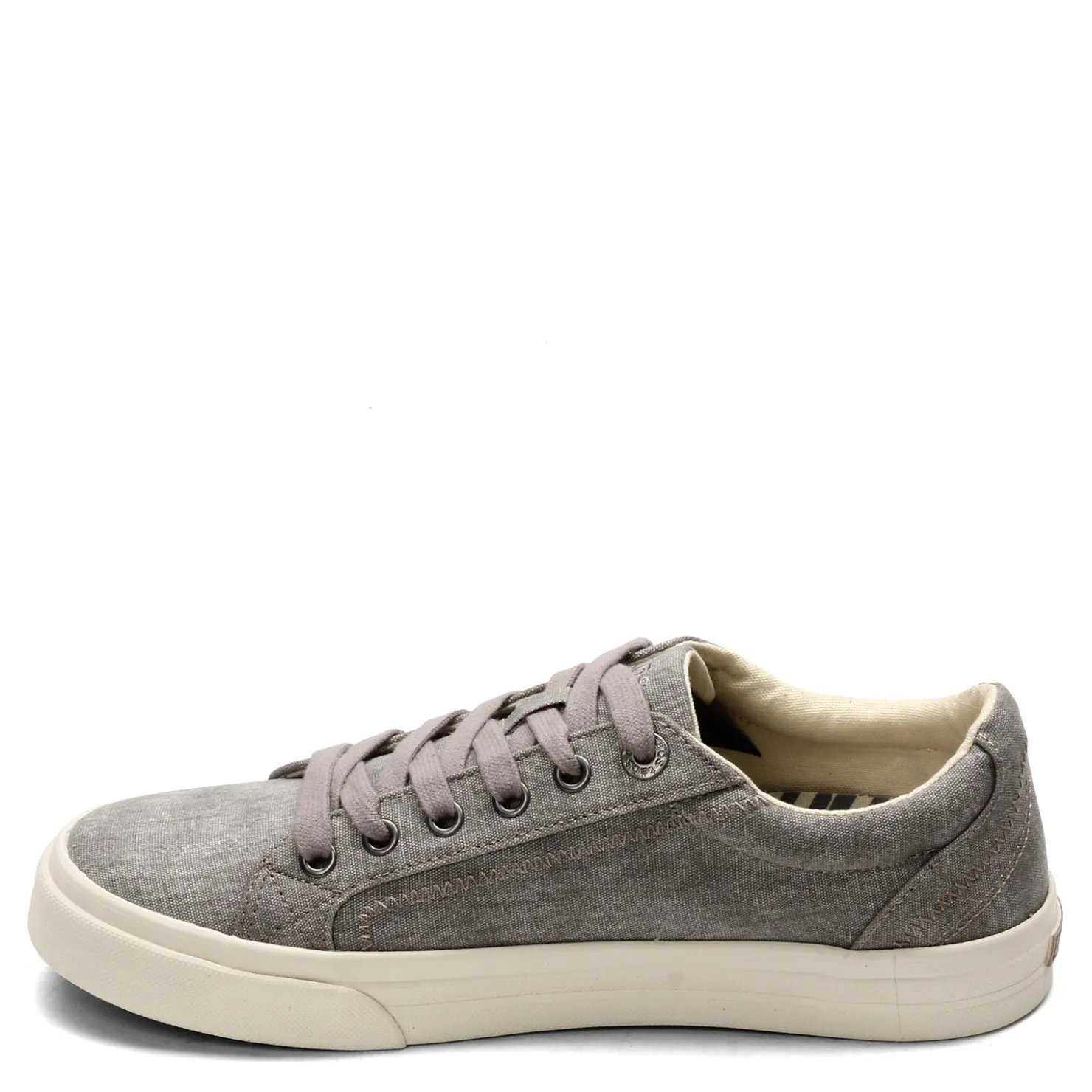 Walking*Taos Women's , Plim Soul Sneaker Grey Wash Canvas