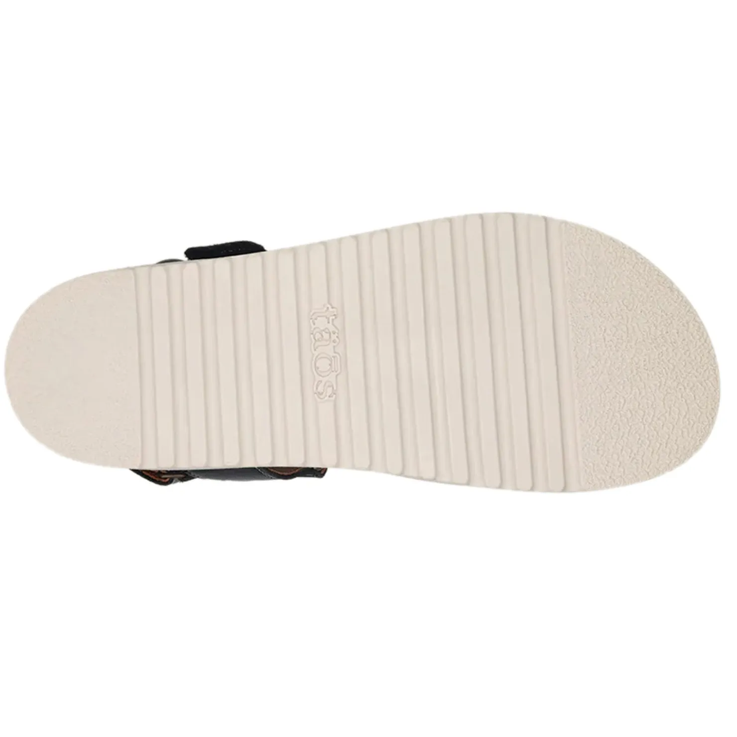 Footbed Sandals*Taos Women's , Sideways Sandal Black