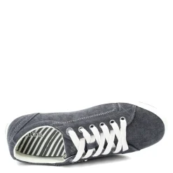 Fashion & Street*Taos Women's , Star Sneaker Charcoal Wash Canvas