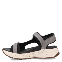 Outdoor & Hiking*Taos Women's , Super Side Sandal Grey Emboss