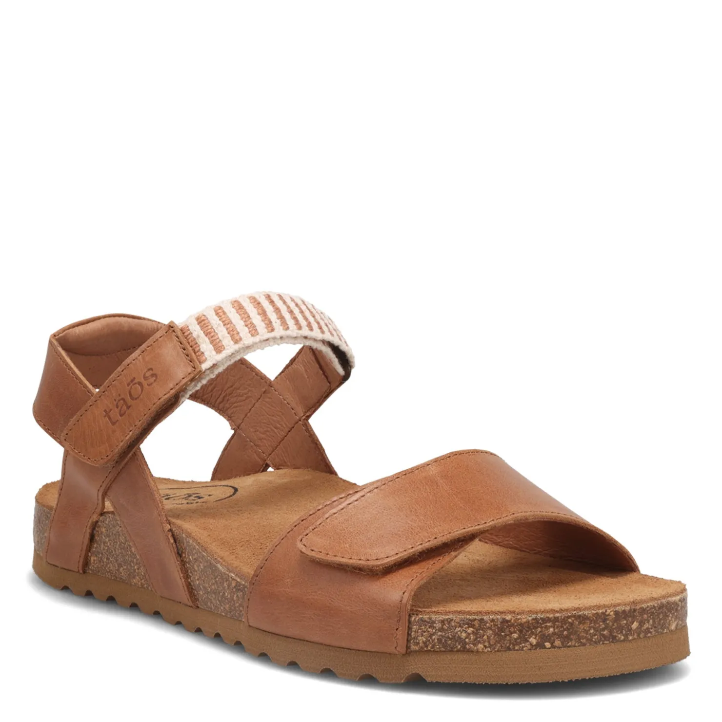 Footbed Sandals*Taos Women's , Symbol Sandal Tan