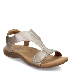 Footbed Sandals*Taos Women's , The Show Sandal Champagne