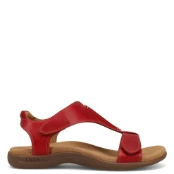Footbed Sandals*Taos Women's , The Show Sandal Red