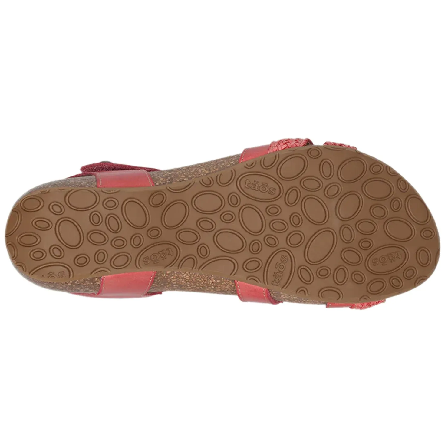 Wedges*Taos Women's , Trulie Sandal Coral