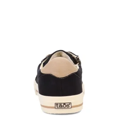 Fashion & Street*Taos Women's , Z-Soul Sneaker Black/Tan Distressed