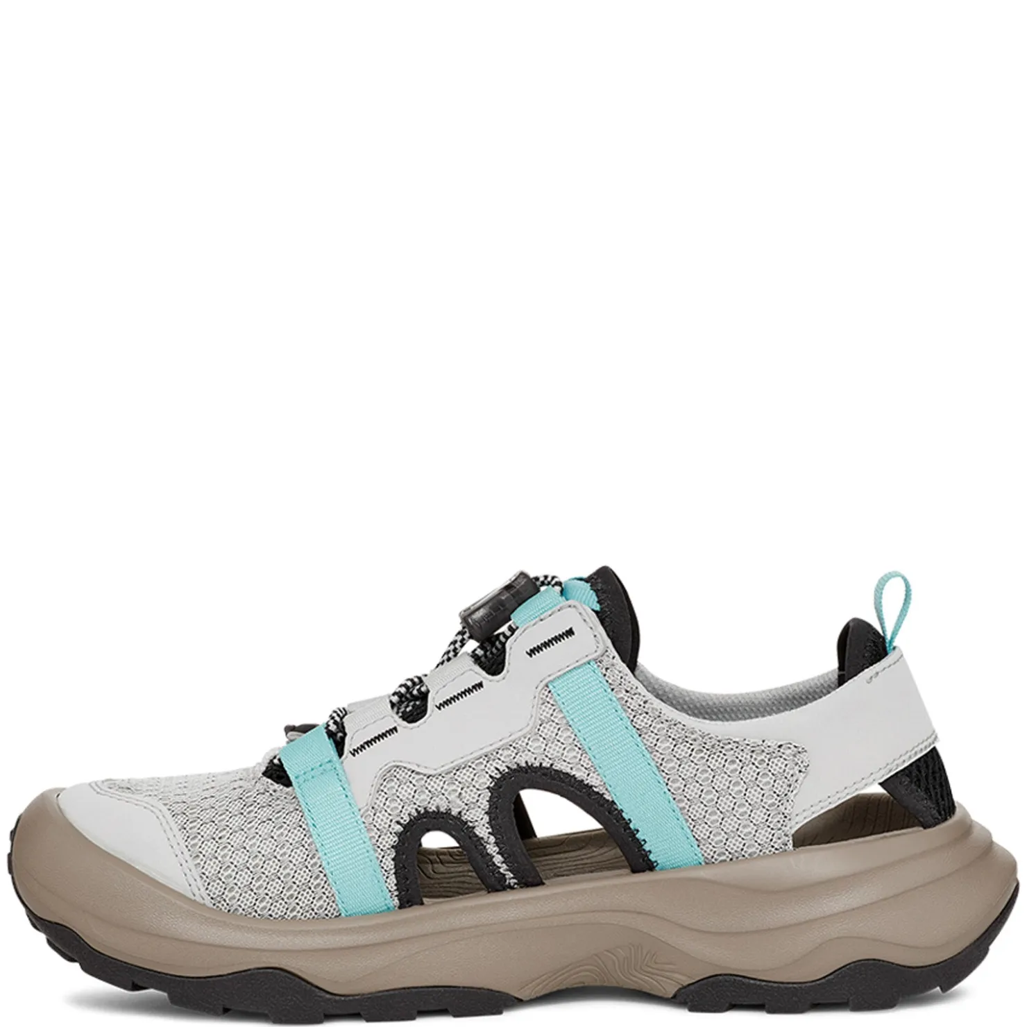 Outdoor & Hiking*Teva Women's , Outflow Closed Toe Sandal Grey Aqua Mix