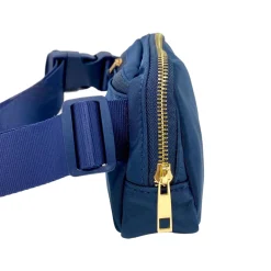 Handbags*The Darling Effect Women's , All You Need Belt Bag with Hair Scarf Navy Blue