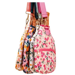 Handbags*The Darling Effect Women's , Pickleball Paddle Case Lively Flora
