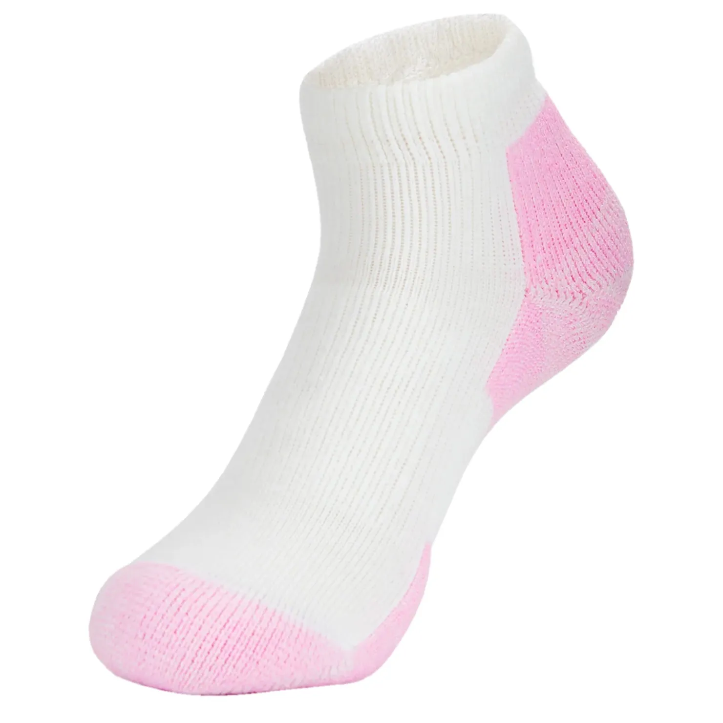 Socks*Thorlo Women's Socks, Maximum Cushion Ankle Distance Walking Socks - 1 Pair Pink