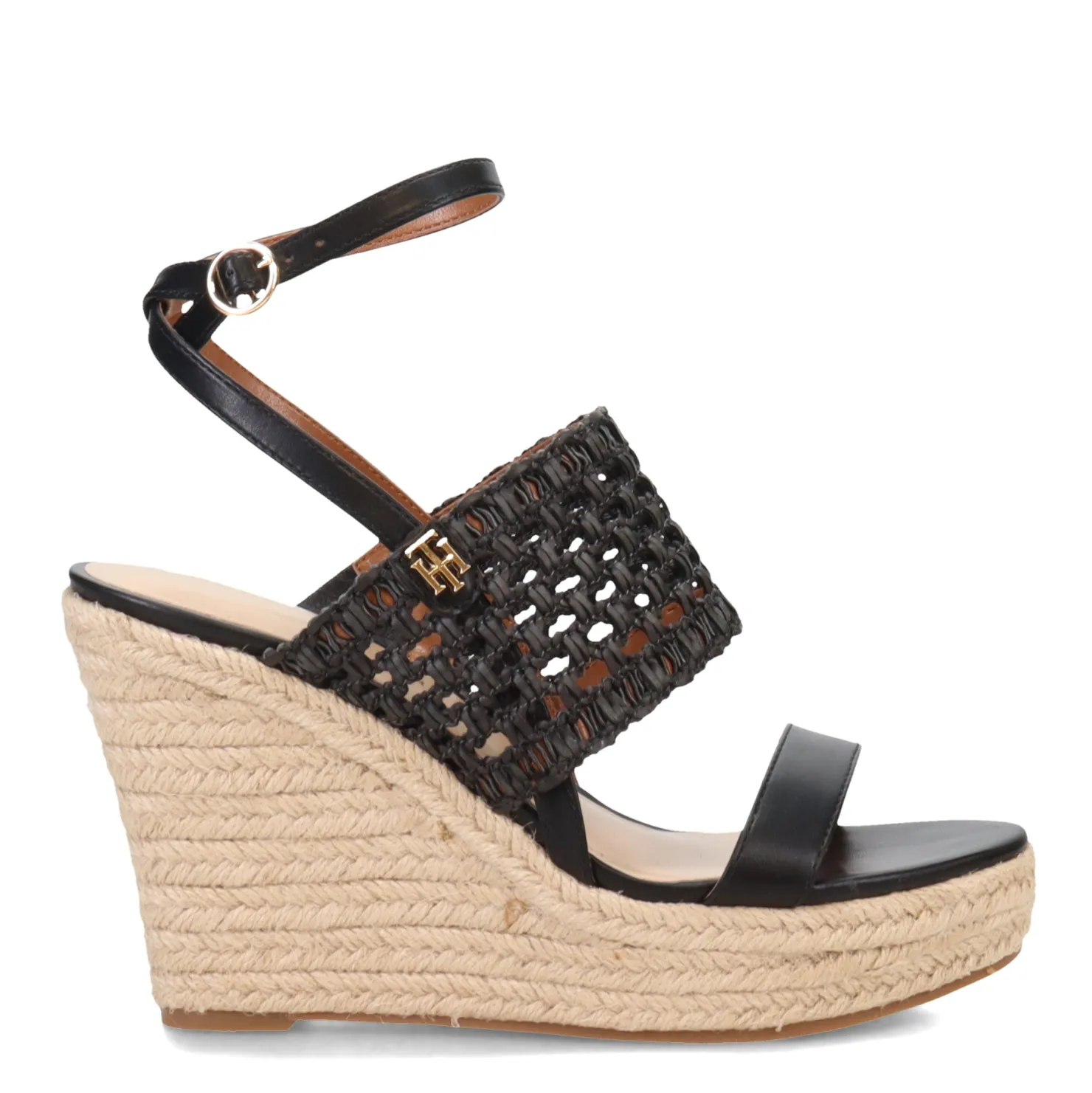 Wedges*Tommy Hilfiger Women's , Kalendar Sandal Black