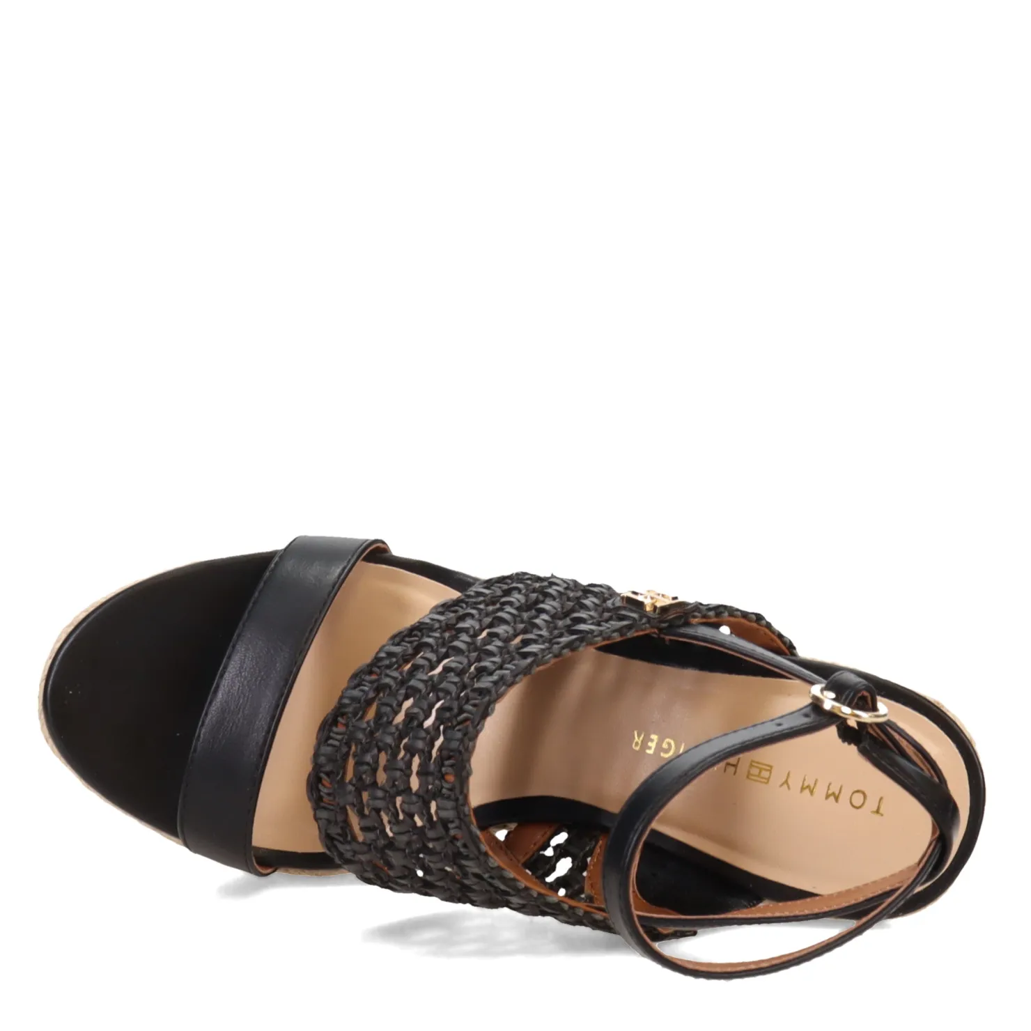 Wedges*Tommy Hilfiger Women's , Kalendar Sandal Black