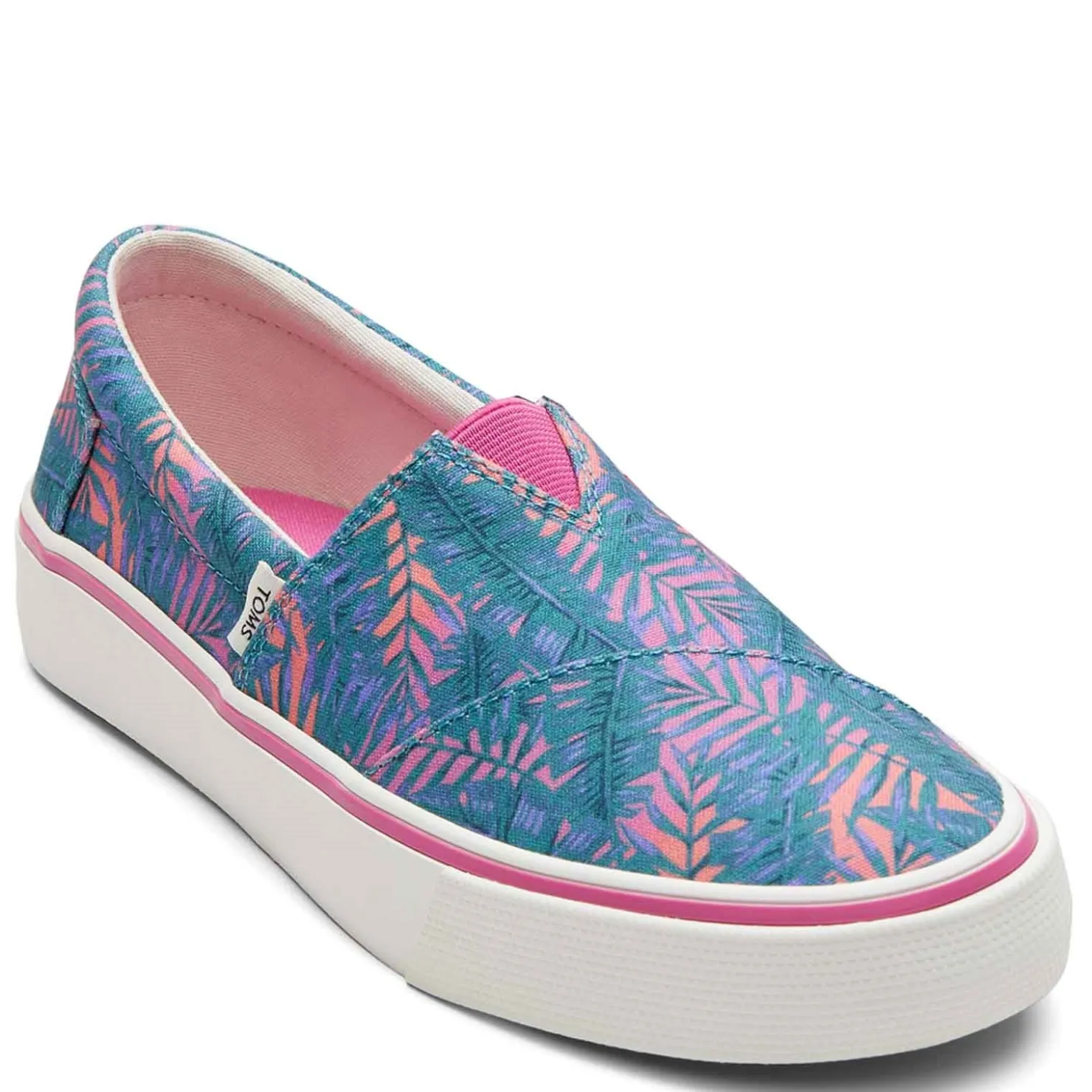 Fashion & Street*TOMS Women's , Alpargata Fenix Slip-On Tropical Hawaiian