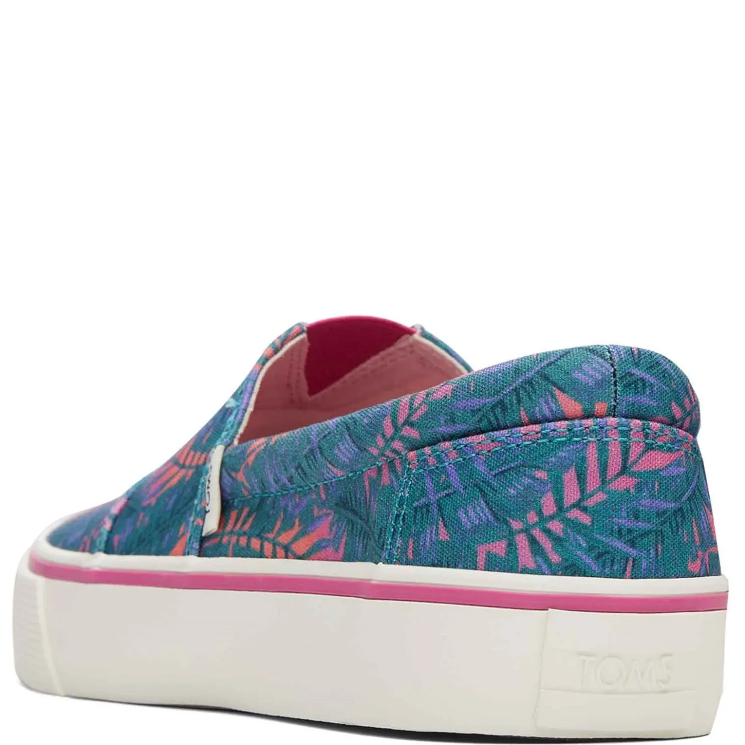Fashion & Street*TOMS Women's , Alpargata Fenix Slip-On Tropical Hawaiian