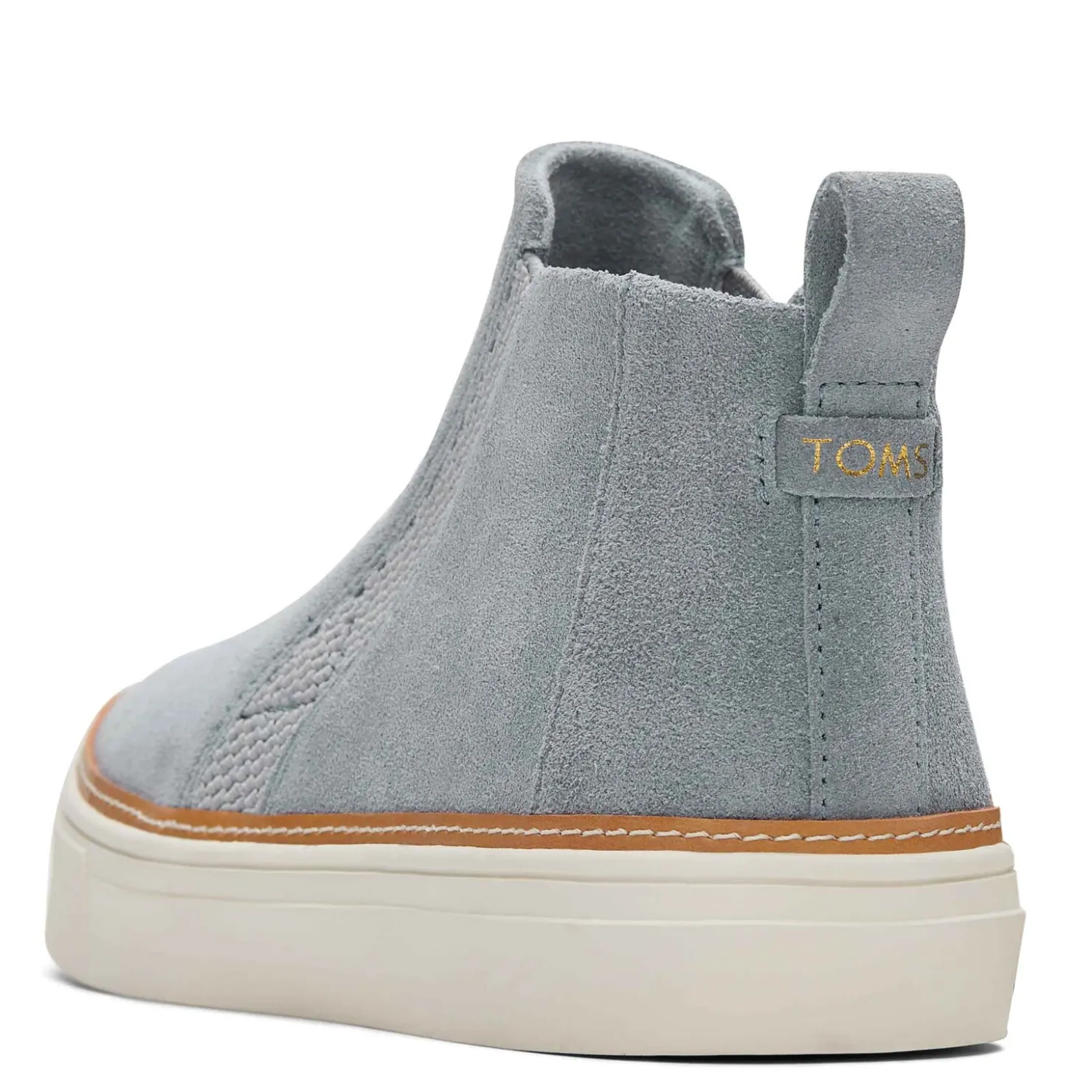 Fashion & Street*TOMS Women's , Bryce Sneaker Stone Grey Suede