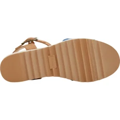 Wedges*TOMS Women's , Diana Sandal Blue