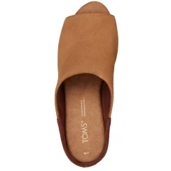 Heeled Sandals*TOMS Women's , Florence Sandal Brown Sugar