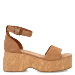 Wedges*TOMS Women's , Laila Sandal Tan