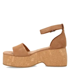 Wedges*TOMS Women's , Laila Sandal Tan