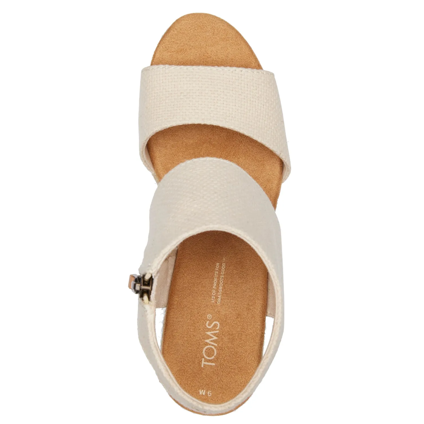 Heeled Sandals*TOMS Women's , Majorca Platform Sandal Natural