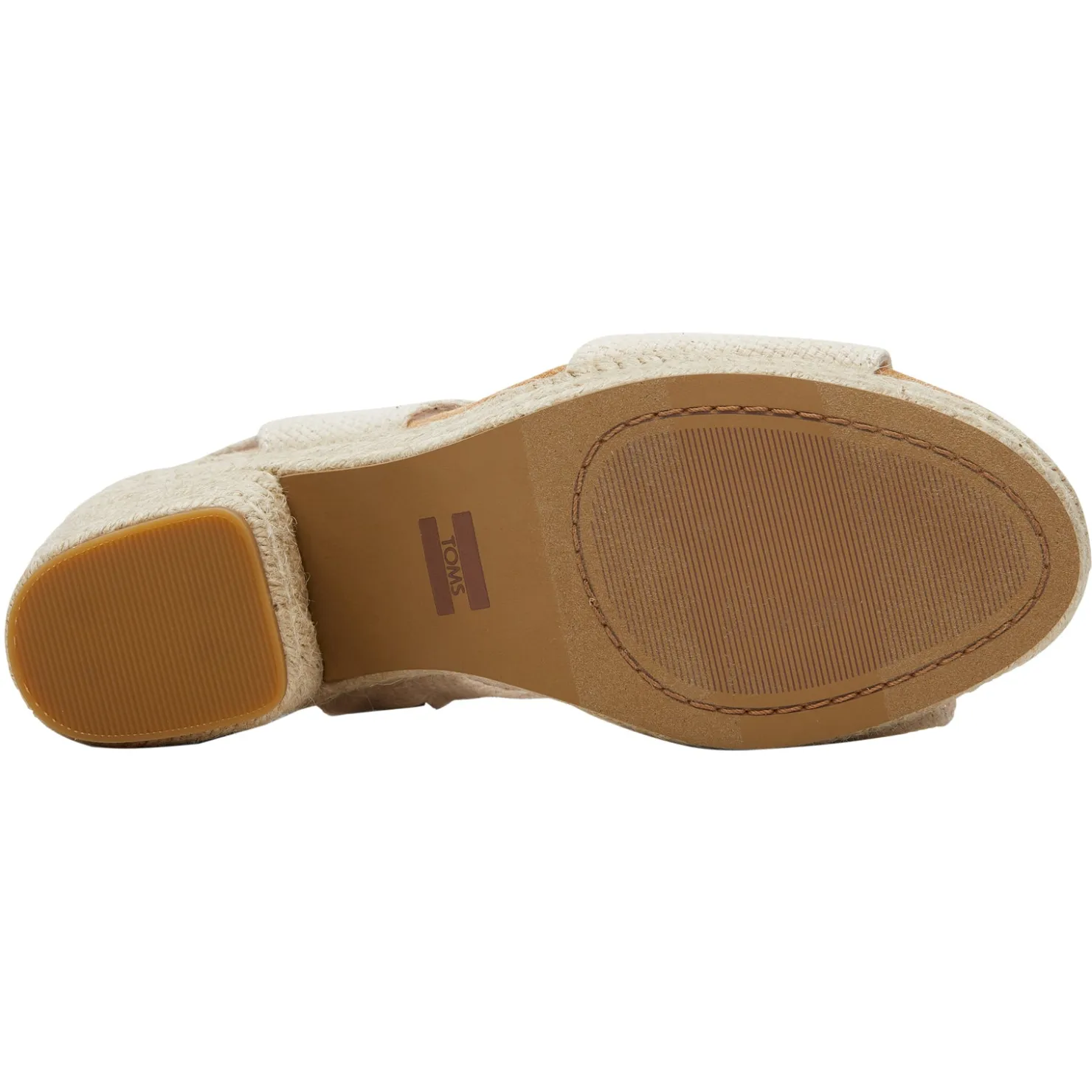 Heeled Sandals*TOMS Women's , Majorca Platform Sandal Natural