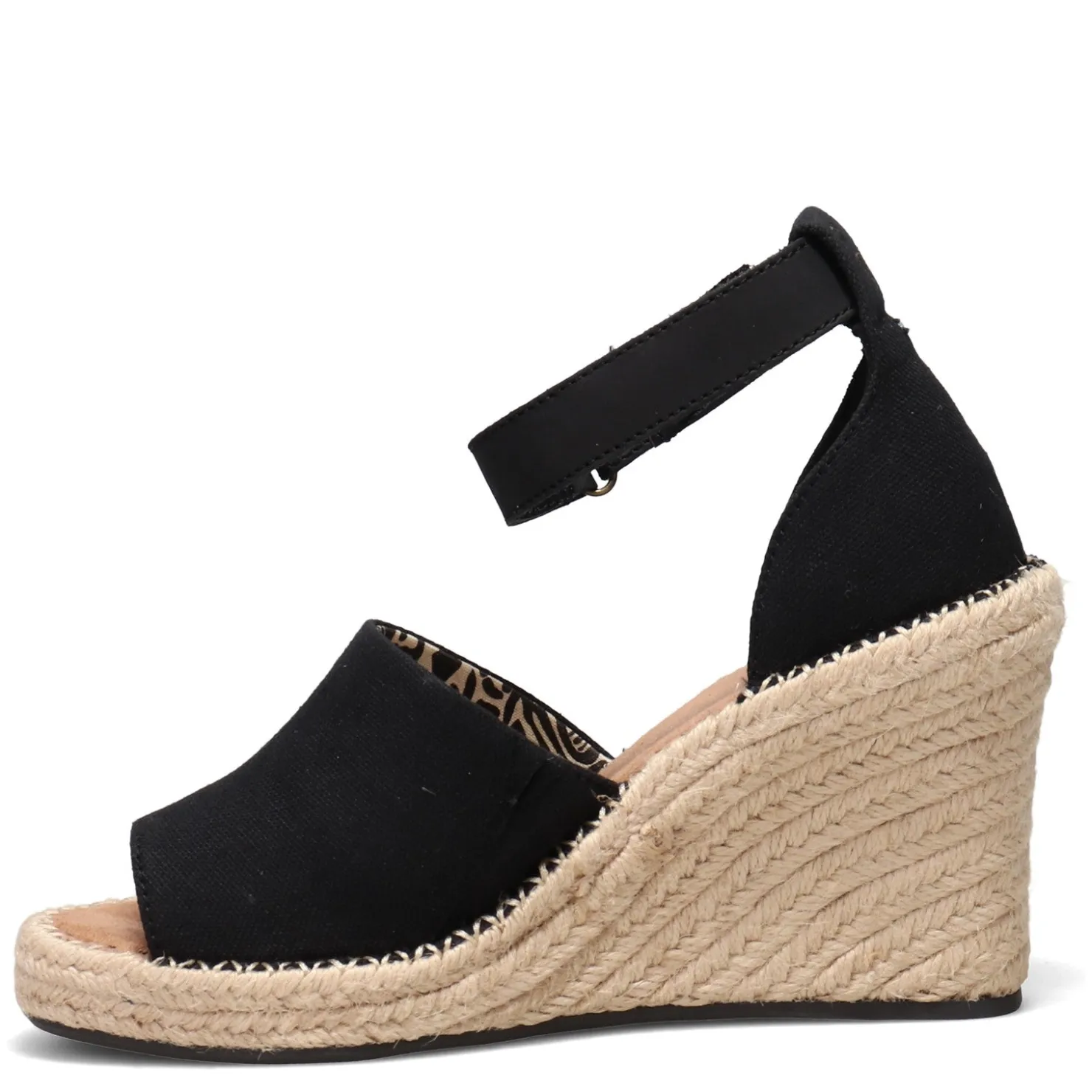Wedges*TOMS Women's , Marisol Sandal Black