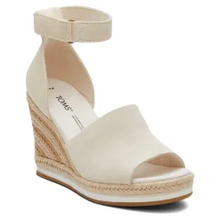 Wedges*TOMS Women's , Marisol Sandal Beige