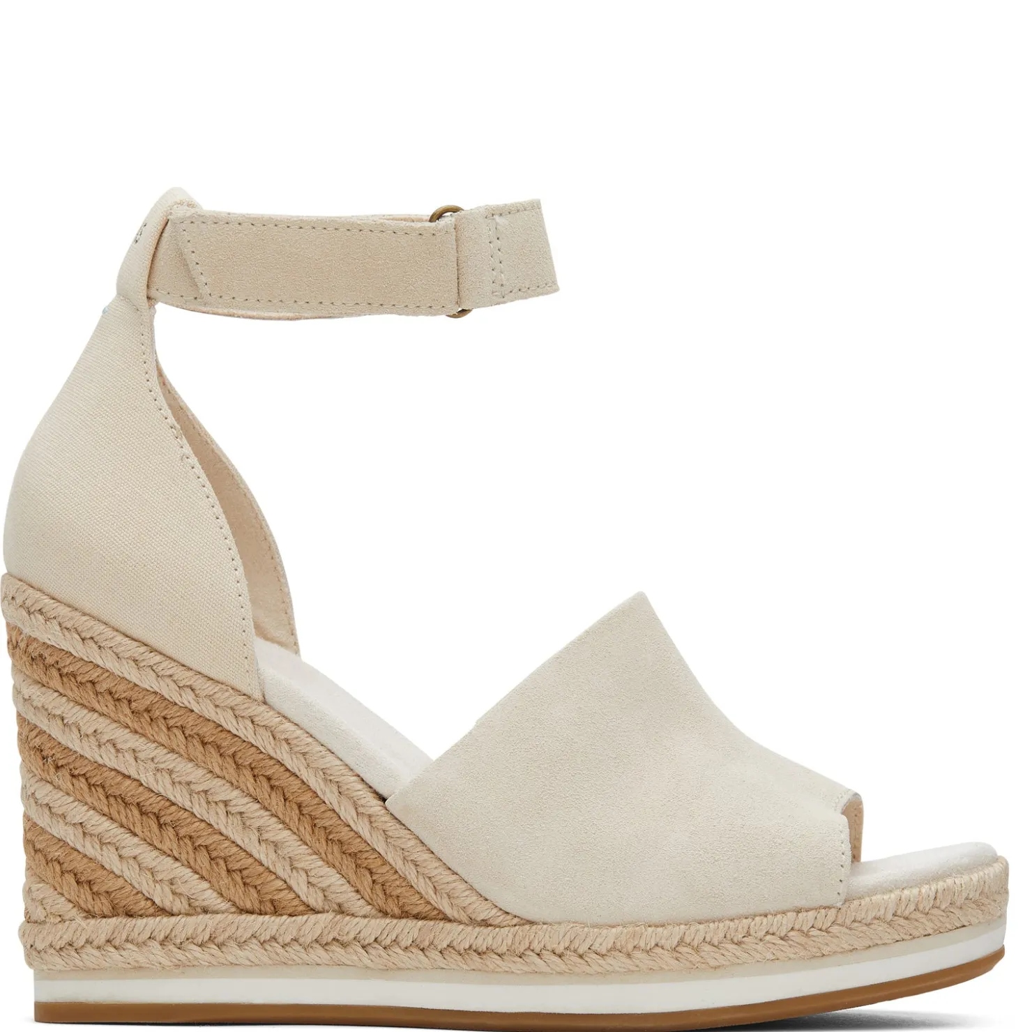 Wedges*TOMS Women's , Marisol Sandal Beige