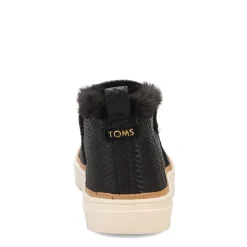 Fashion & Street*TOMS Women's , Paxton Sneaker Black Textured