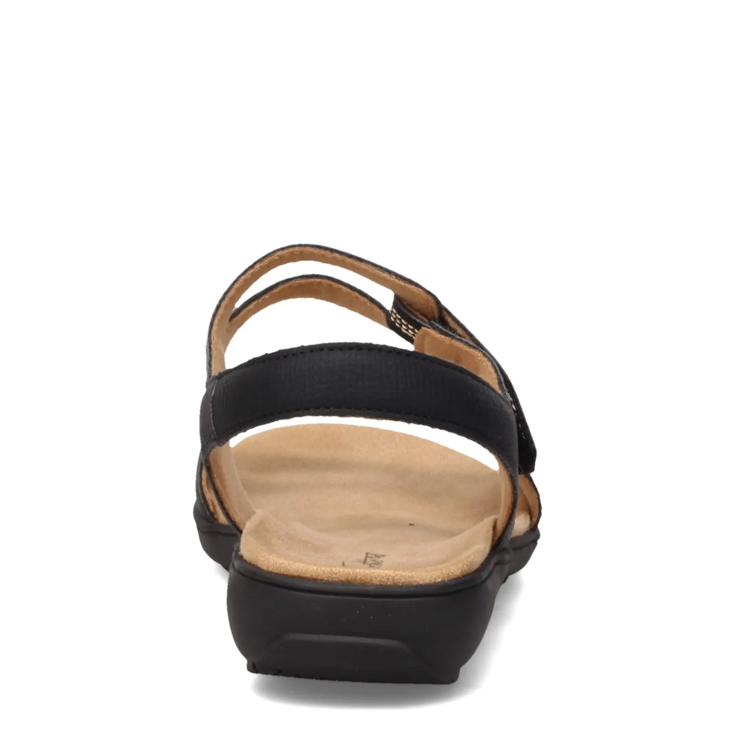 Footbed Sandals*Trotters Women's , Katarina Sandal Black Nubuck