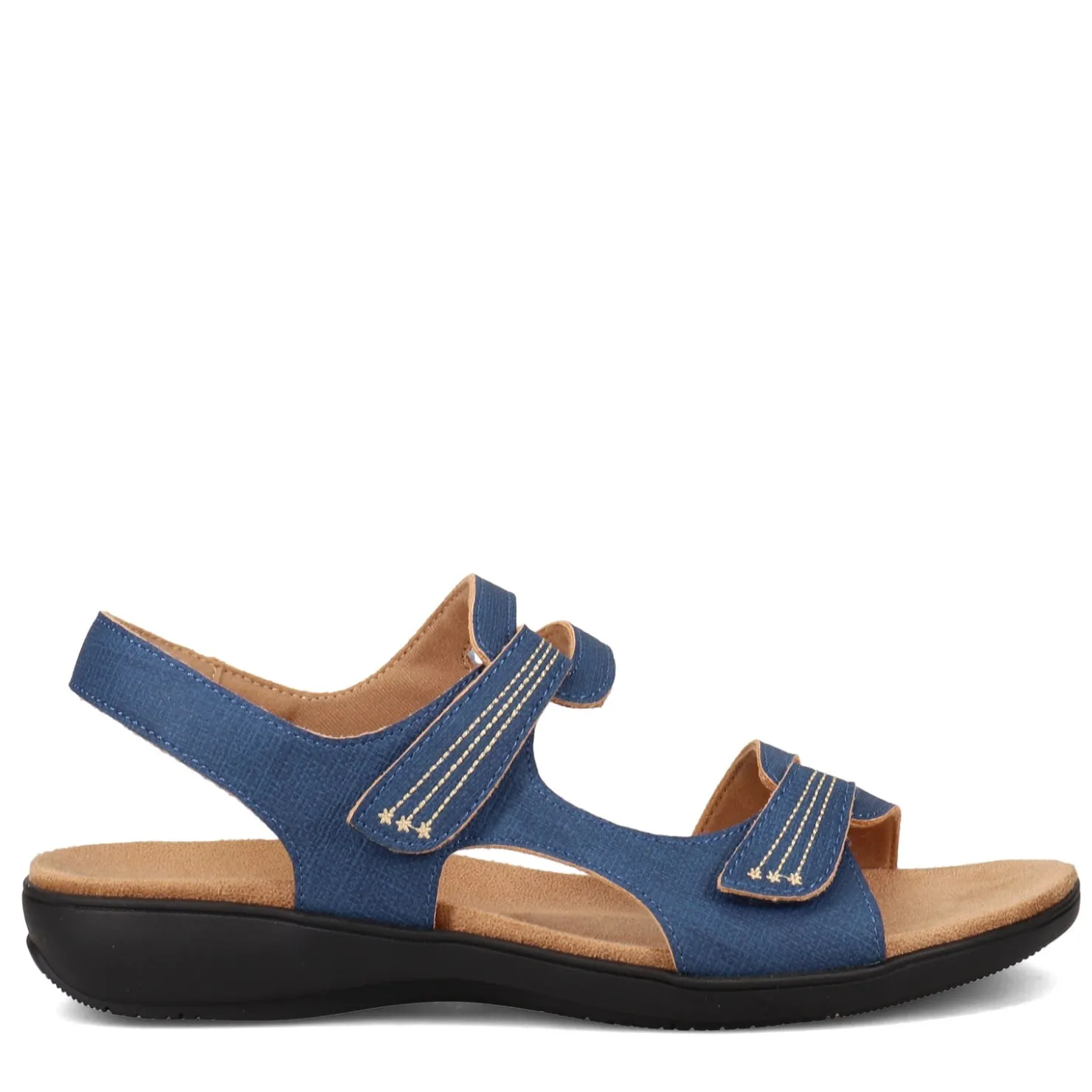 Footbed Sandals*Trotters Women's , Katarina Sandal Navy