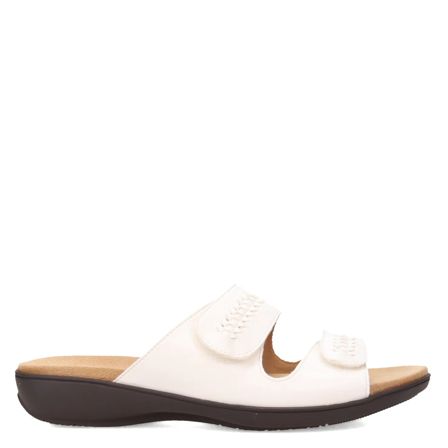 Footbed Sandals*Trotters Women's , Rhianna Sandal White