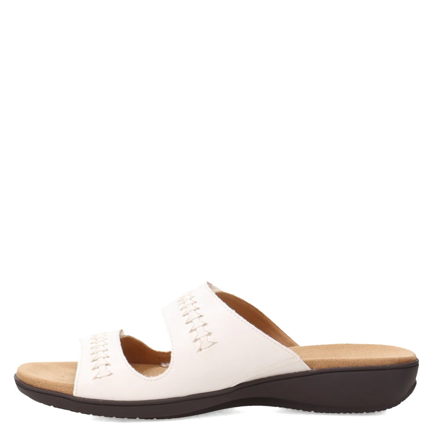 Footbed Sandals*Trotters Women's , Rhianna Sandal White