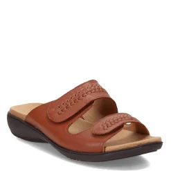 Footbed Sandals*Trotters Women's , Rhianna Sandal Luggage