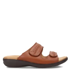 Footbed Sandals*Trotters Women's , Rhianna Sandal Luggage